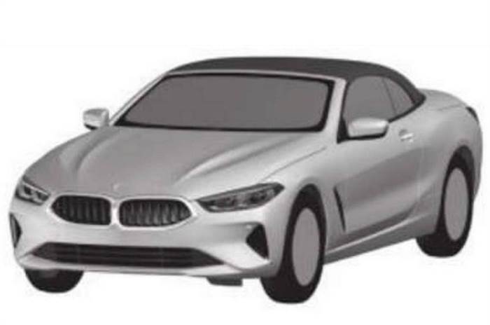 BMW 8-series convertible, Gran Coupe seen in patent pictures